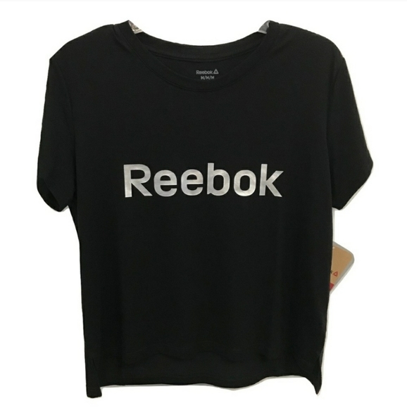 New with tags Reebok glow crop top shirt workout - Picture 1 of 2